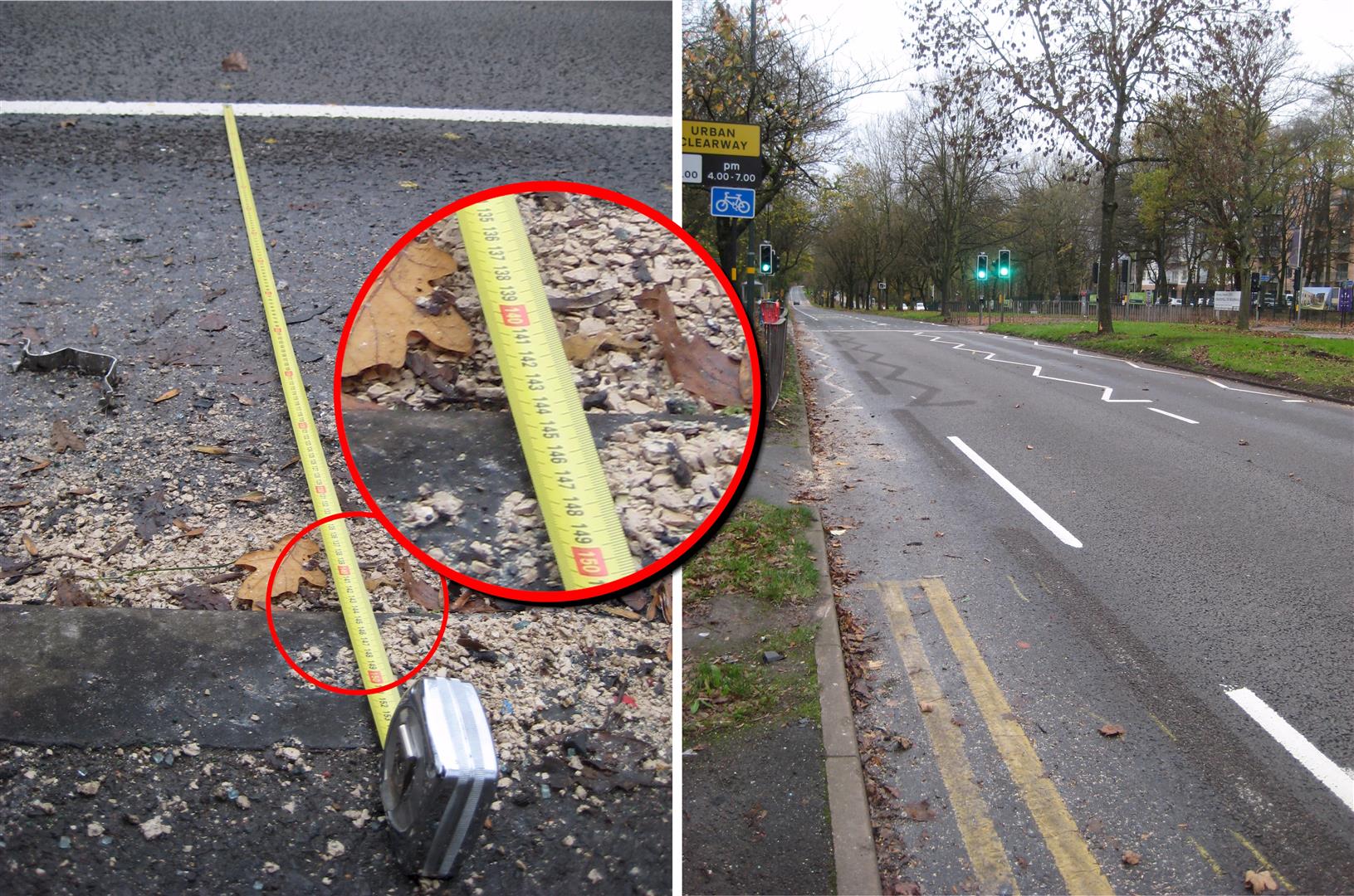 Bristol Road cycle lane