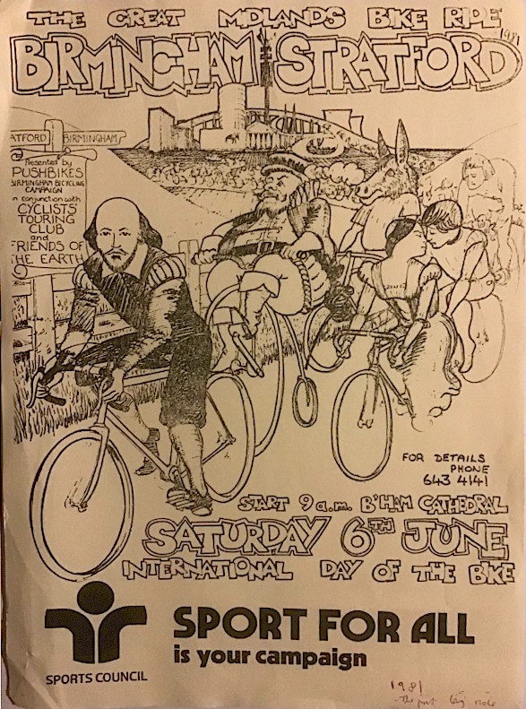 Push Bikes Stratford Ride Flyer