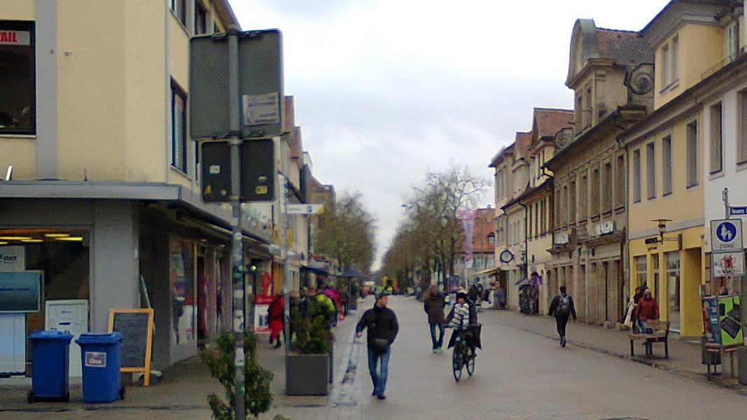 Restricted Traffic Zone in Erlangen
