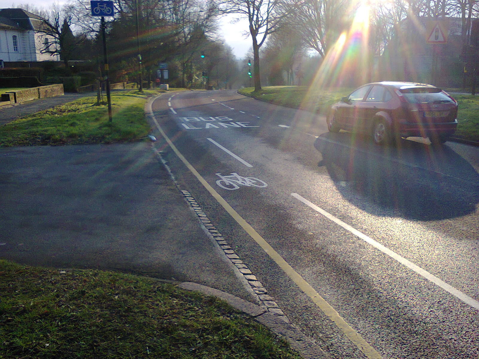 A38 pop-up cycle lane