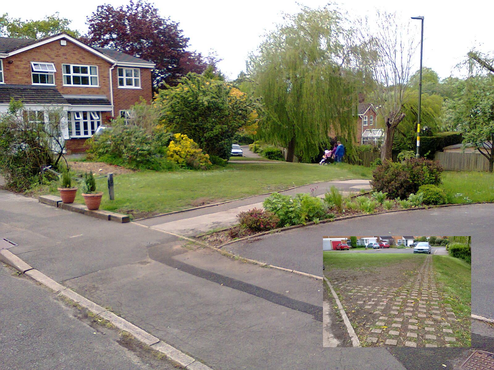 Teazel Avenue - Berberry Close Emergency Access Track