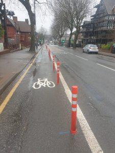 Bournbrook Pop-Up Cycle Lane