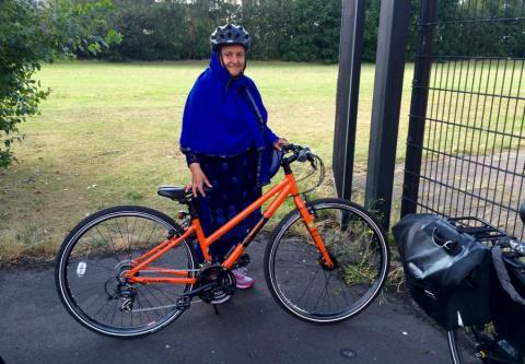 Monaqa with her BBB.