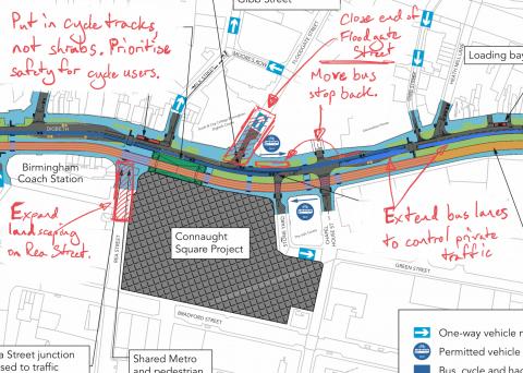 Notes on Digbeth High Street proposals