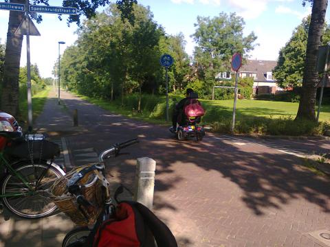 A safe place to ride an electric scooter