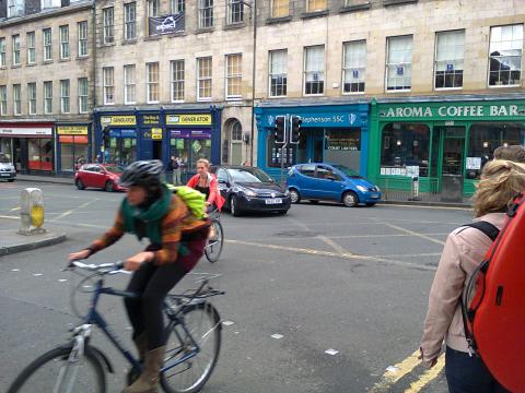 Edinburgh street scene