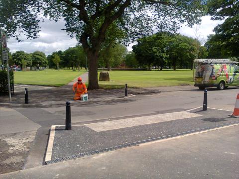 Duncan Place cycle crossing