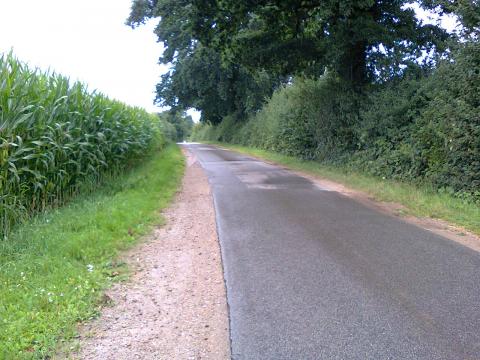 A Minor Country Road in Germany