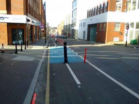 Jewellery Quarter Pop-Up Cycle Lane