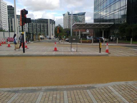 NCN5 Crossing of Broad Street