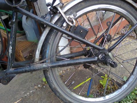 Brompton gear changer pulleys