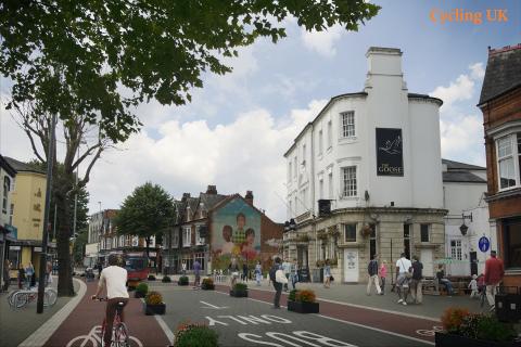 Visualisation of Bournbrook High Street