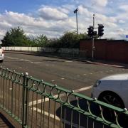 Toucan crossing on Aston Church Road