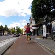 Old style Dutch bus stop