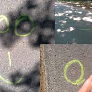 Defective Road in Germany