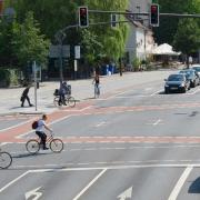 A junction in Erlangen