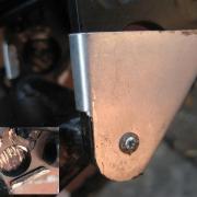 Brompton hinge clip (fitted)