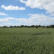 Droitwich Transmitter from Stoke Prior