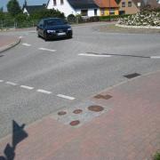 A single lane roundabout