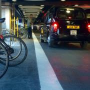 Cycle parking at New Street station drop off zone