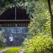 The north portal of Queensbury Tunnel.