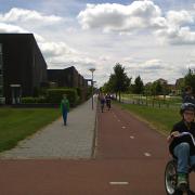 Social housing area in the Netherlands