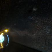 Lights half fixed in Edgbaston tunnel