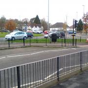 Traffic jam outside the new Sainsbury's at Selly Oak