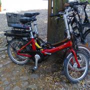 Two Folding E-Bikes