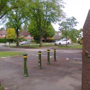 Bournville Lane from Gallows Brook Path