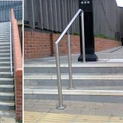 Dangerously Steep Wheeling Ramp