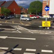 New junction design at the Warwards Lane junction with Pershore Road