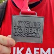 Cycling to beat blood cancer