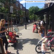 Orford Road after the mini-Holland improvements