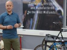 Adrian Passmore of Red Kite Cycles at Bullfinch launch