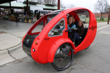 ELF cycle utility vehicle made by Organic Transit