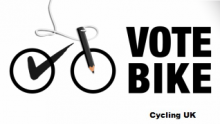 Vote Bike Logo