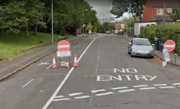 Bolton Road pop-up cycleway