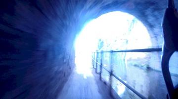 City-bound on the Worcester and Birmingham tow-path