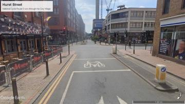 Missing On Hurst Street. Image © 2025 Google. Missing On Hurst Street