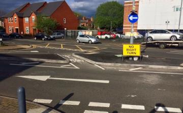 New junction design at the Warwards Lane junction with Pershore Road New junction design at the Warwards Lane junction with Pershore Road