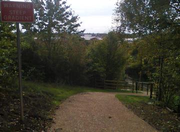 View from the top of Le Col des Ackers